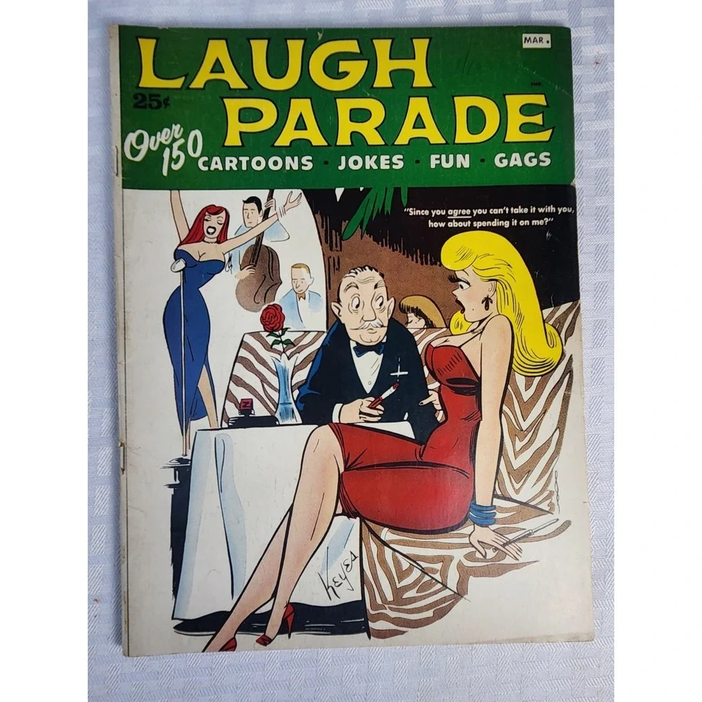 Laugh Parade Magazine 1963 March Vol. 3 No. 2 Very Fine